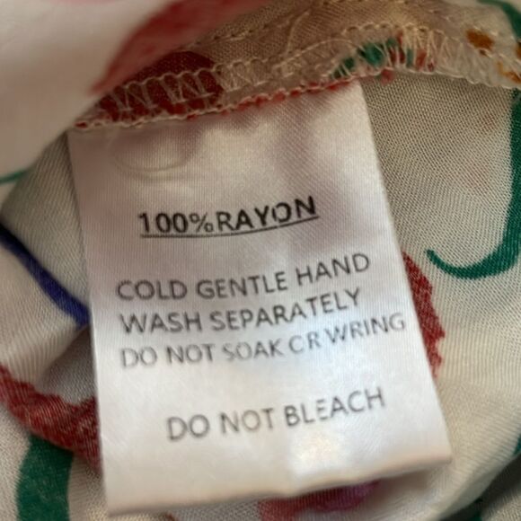 Petal & Pup Keats Floral Babydoll Mini Shirt Dress size S/M - Picture 10 of 10